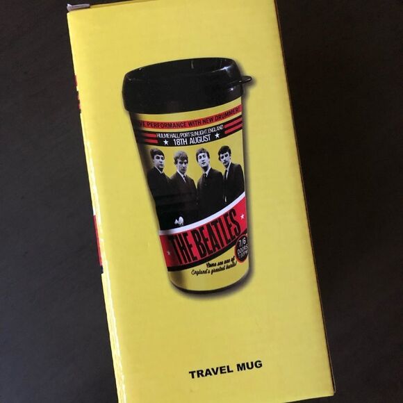 The Beatles Graphic Tumbler Travel Mug Cup - Picture 2 of 5